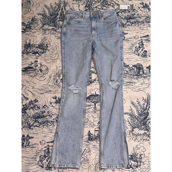 New with tags size 8 H&M jeans SKINNY High Waist COUPE MOULANTS  legs JEAN Pants - Picture 1 of 10